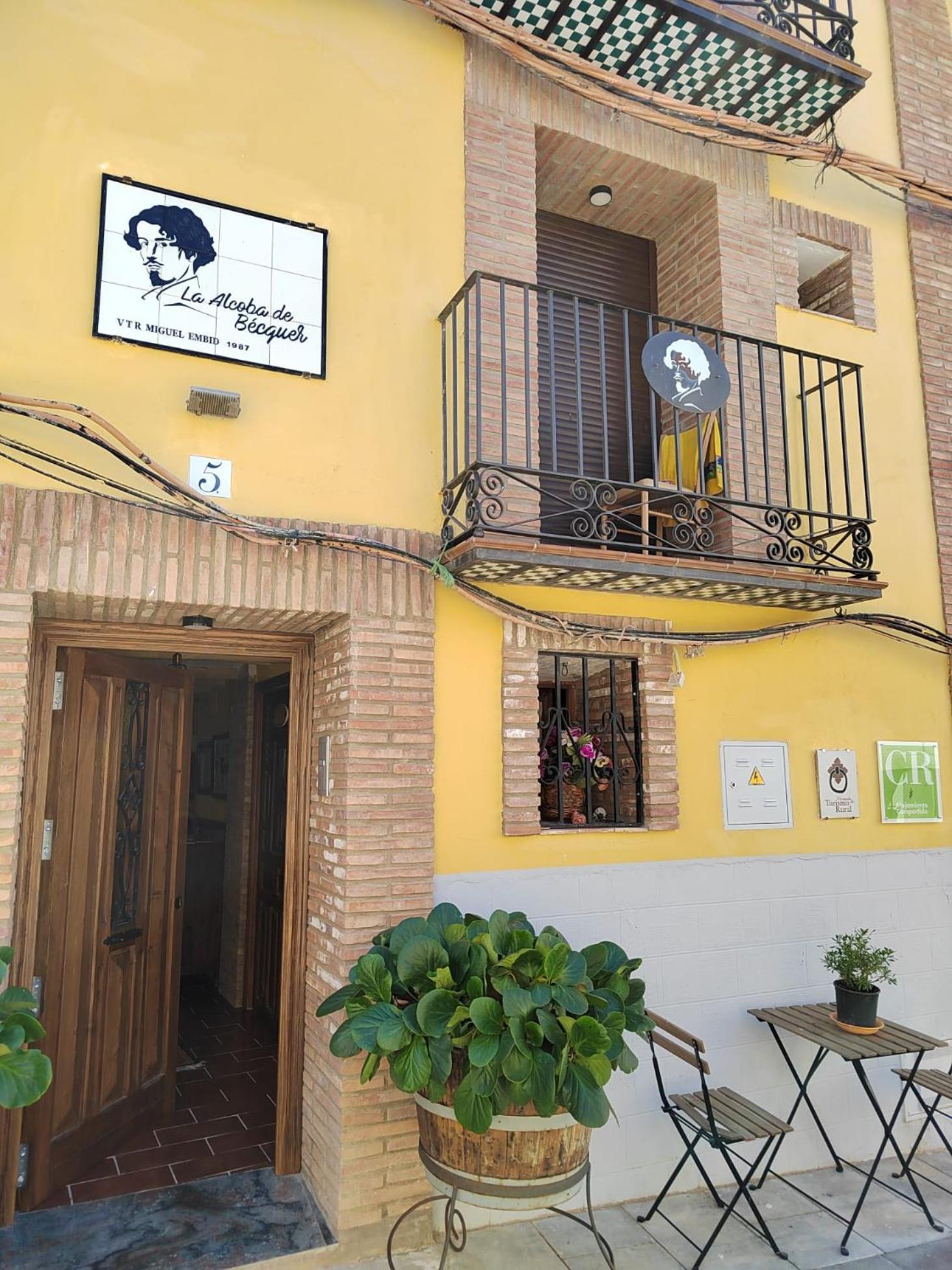 La Alcoba De Becquer Guest House Vera de Moncayo Luaran gambar